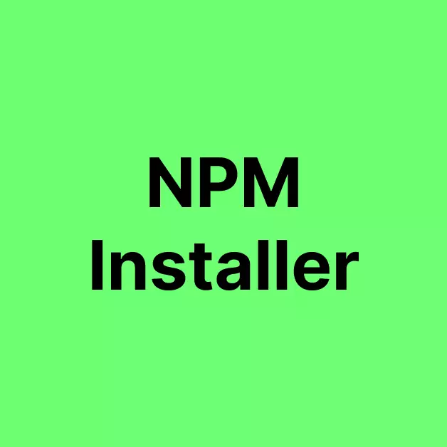 NPM Browser + Installer | Install your NodeJS Modules from a simple UI.